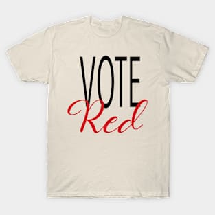 Vote Red T-Shirt